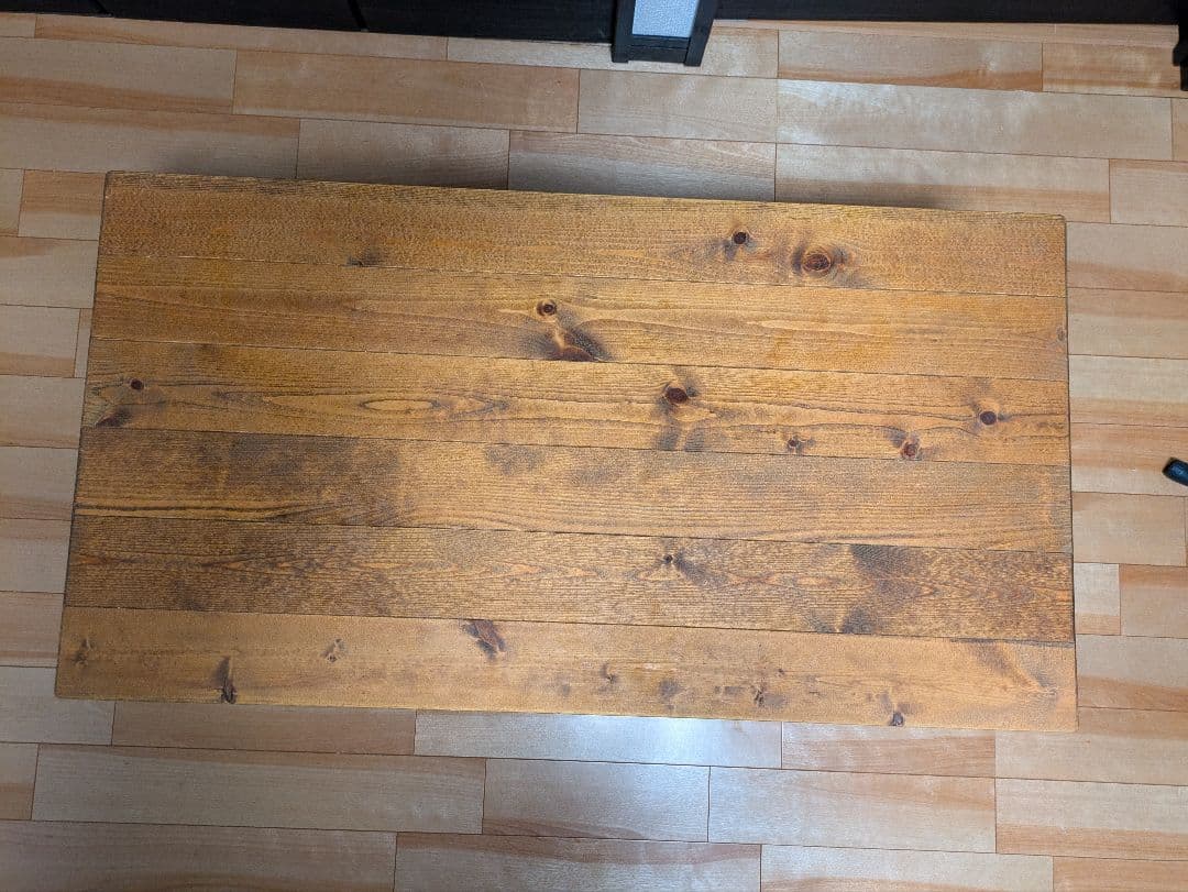 アンティーク風　ローテーブル　100×53cm