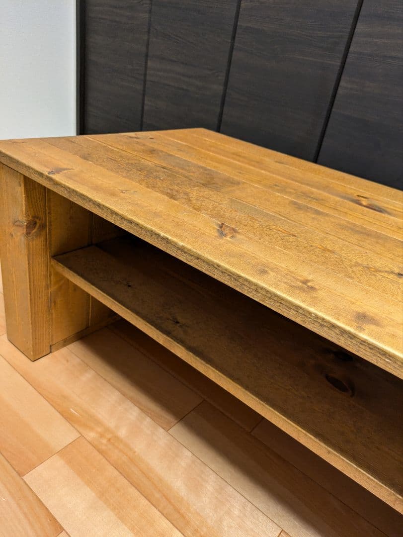 アンティーク風　ローテーブル　100×53cm