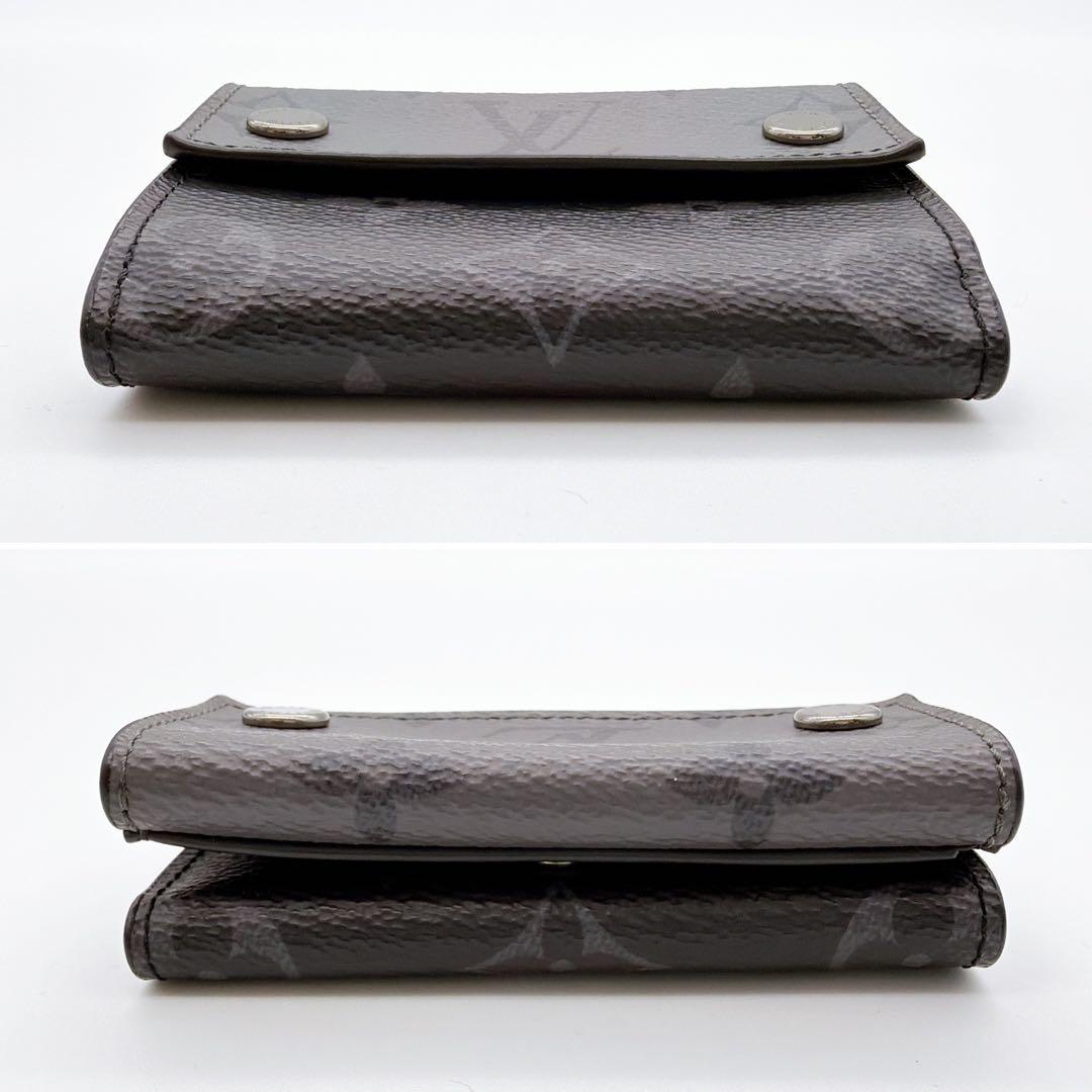 極美品 ルイヴィトン モノグラムエクリプス ディスカバリー コンパクトウォレット