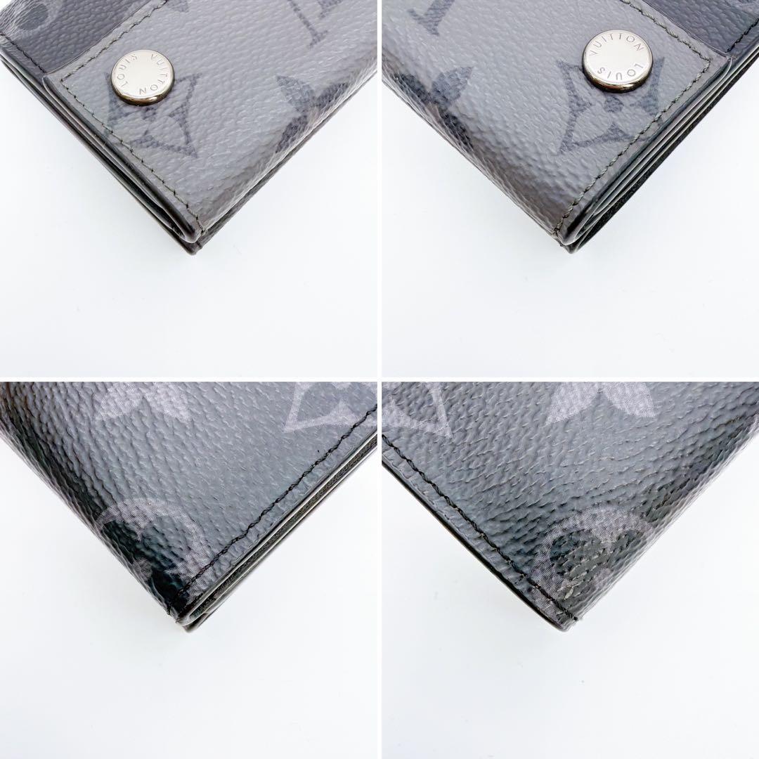 極美品 ルイヴィトン モノグラムエクリプス ディスカバリー コンパクトウォレット