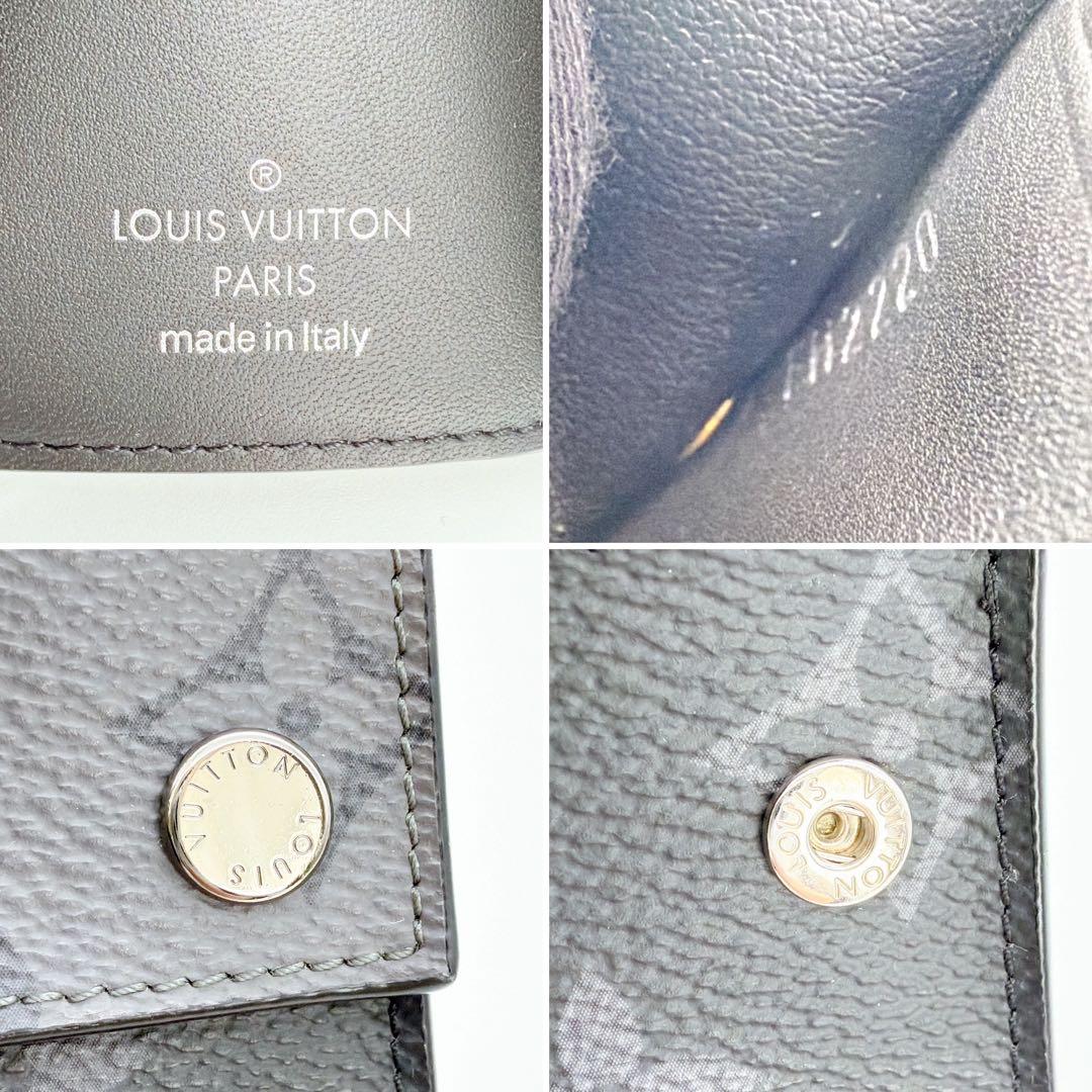 極美品 ルイヴィトン モノグラムエクリプス ディスカバリー コンパクトウォレット