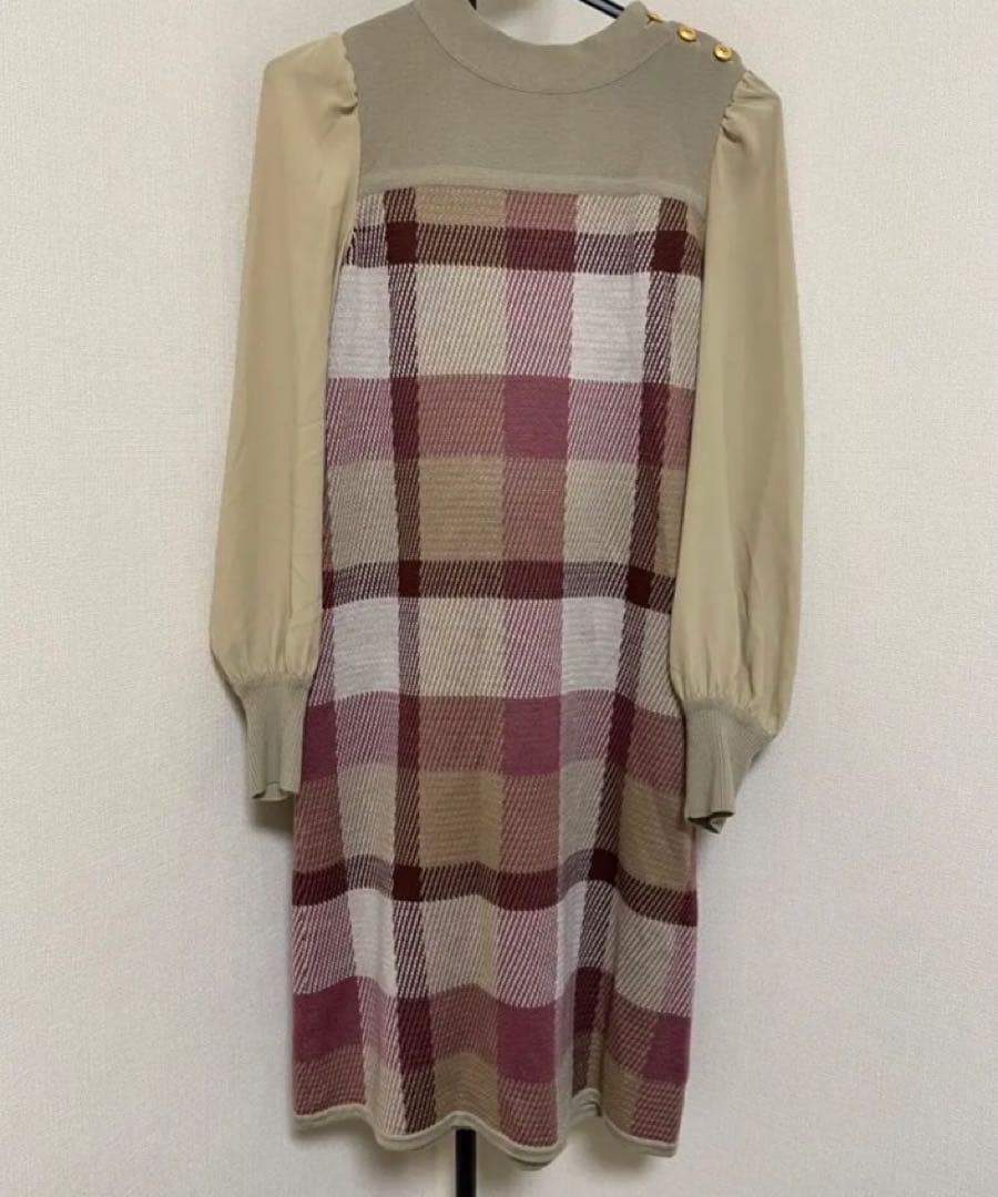 【最終値下げ】BLUE LABEL CRESTBRIDGE チェック柄ワンピース