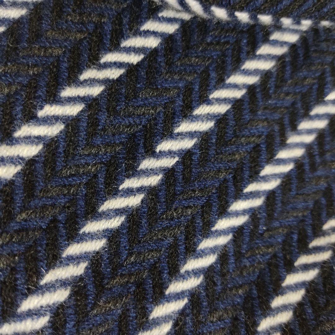 【新品】Aquascutumアクアスキュータム ネイビー マフラーカシミヤ100