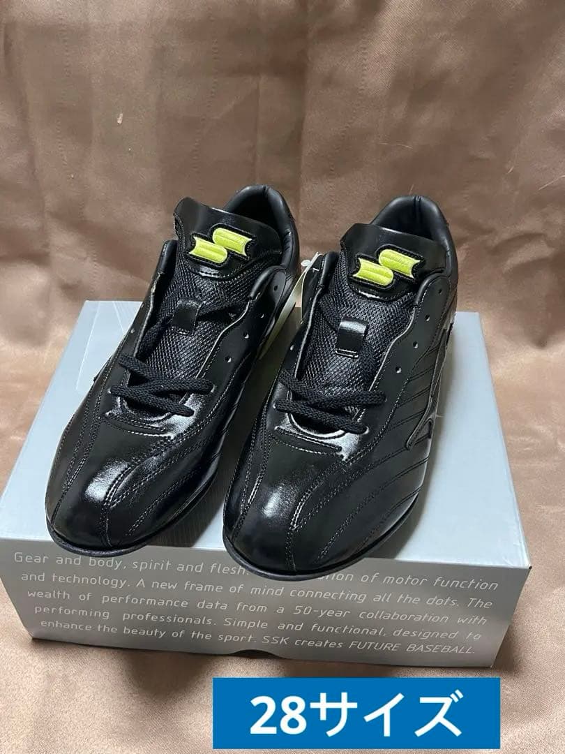 新品・日本製SSK 野球スパイク 27.0cm メタルダンパーMG9 革底
