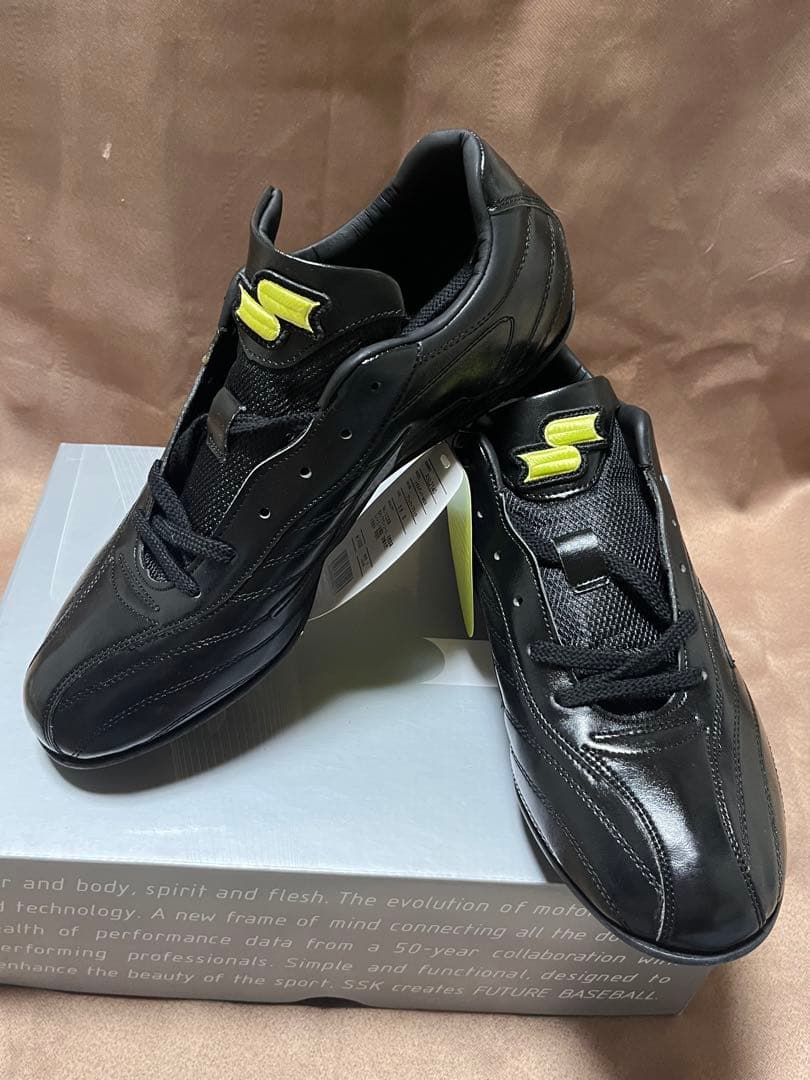 新品・日本製SSK 野球スパイク 27.0cm メタルダンパーMG9 革底