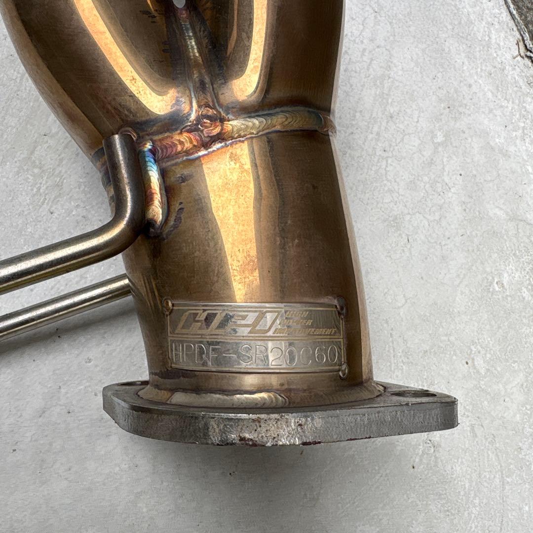 HPI S14 S15 SR20DETフロントパイプ デュアルフロントパイプ