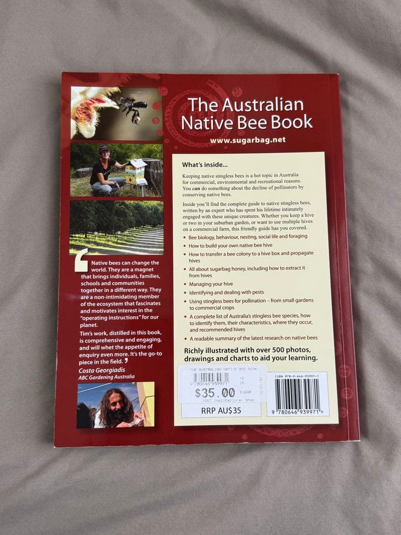 洋書 The Australiian Native Bee Book