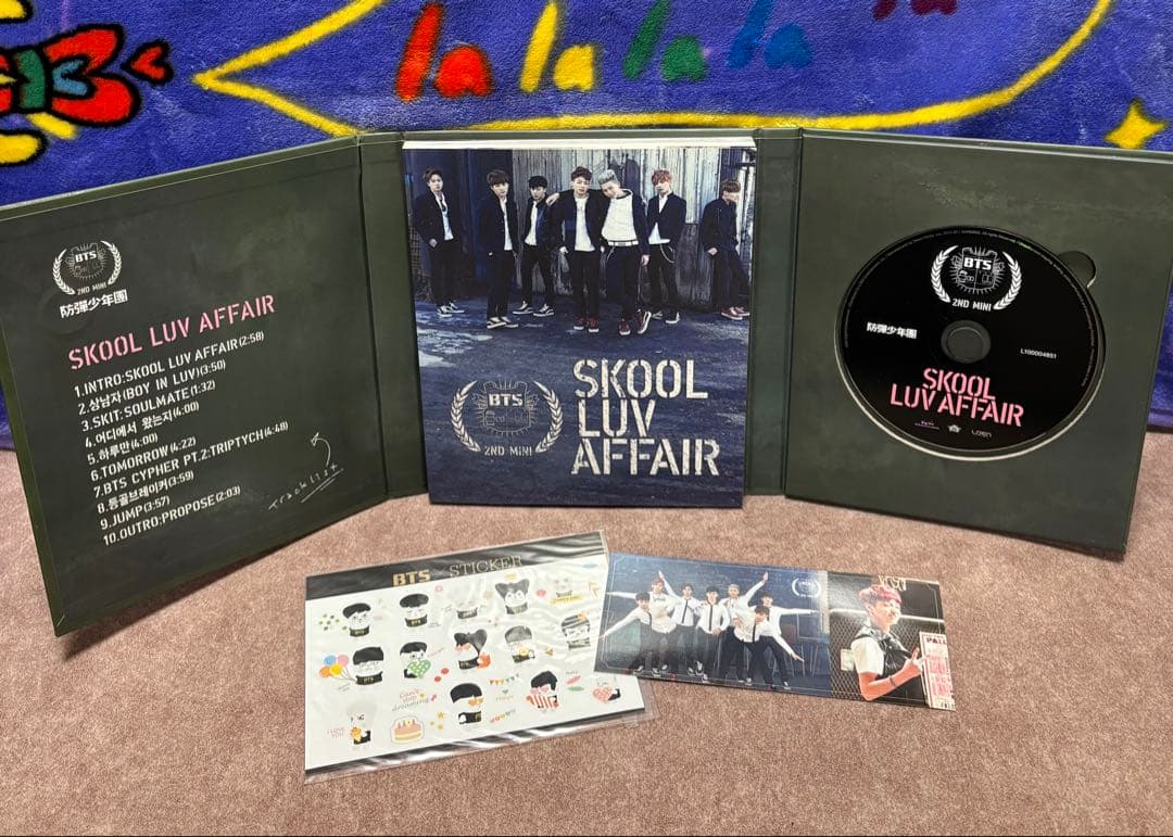 BTS 直筆サイン入り　アルバム　SKOOL LUV AFFAIR