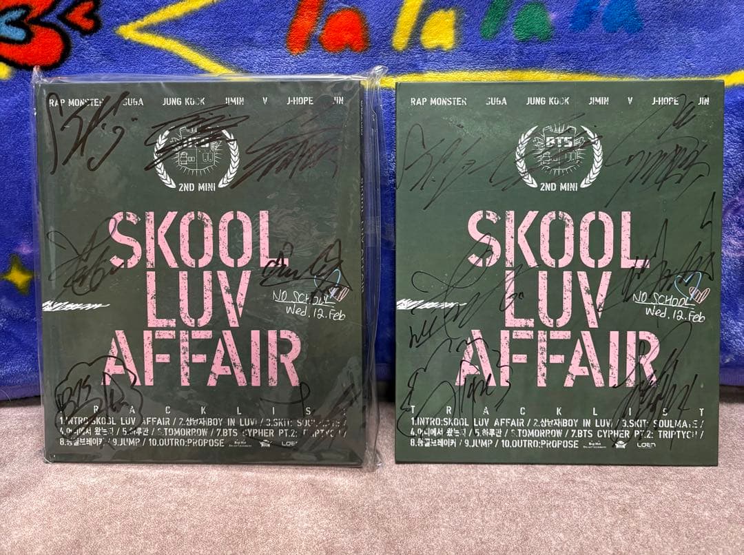 BTS 直筆サイン入り　アルバム　SKOOL LUV AFFAIR