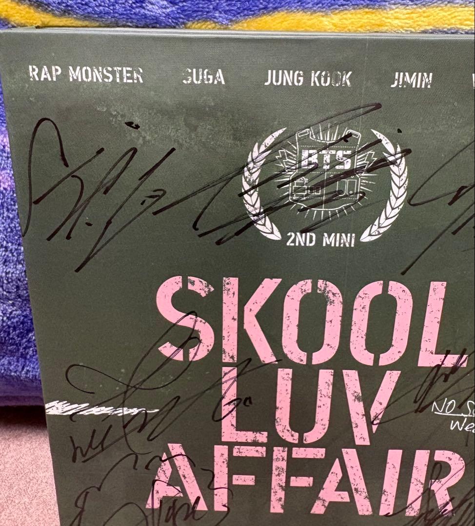 BTS 直筆サイン入り　アルバム　SKOOL LUV AFFAIR