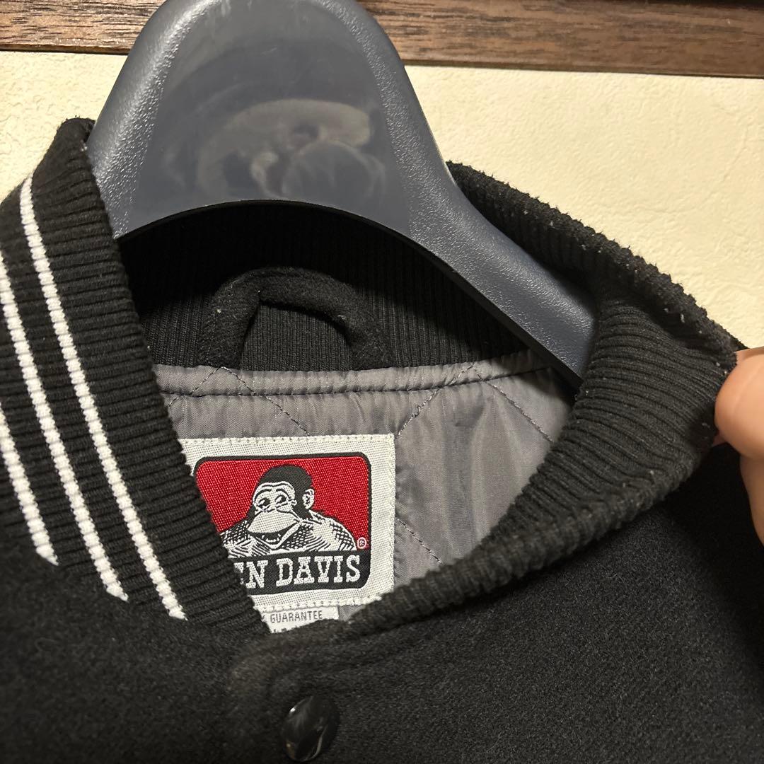 再出品BEN DAVIS スタジャン ブラック