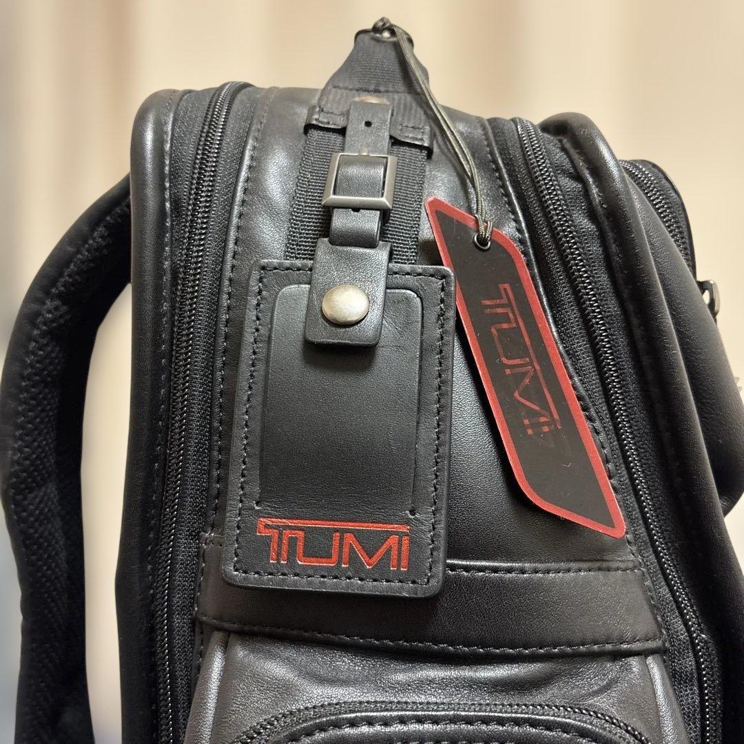 ✨希少美品✨　TUMI レザー製　リュック