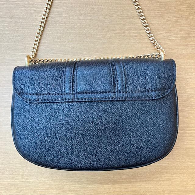 ●シーバイクロエ　チェーンショルダーバッグ　ハナ　ブラック