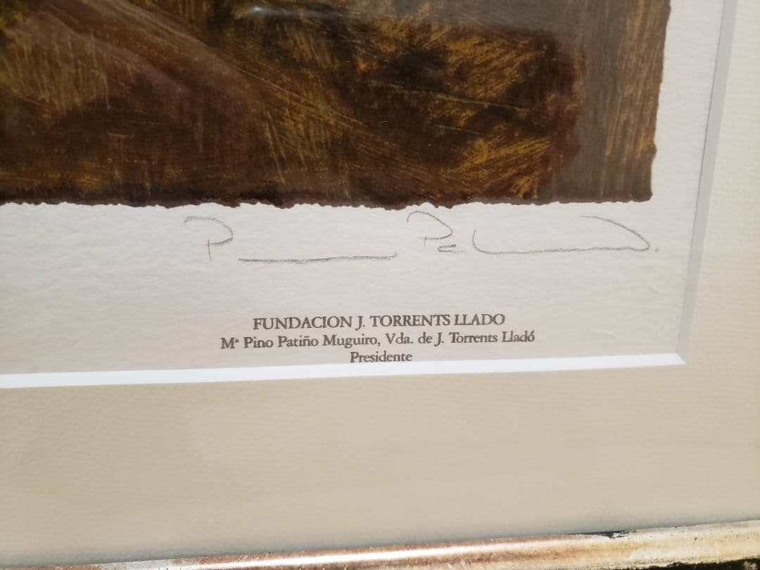 リャド　版画　カロリーナ　アミーゴ嬢