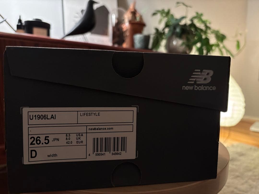 26.5 New Balance U1906LAI ブラック