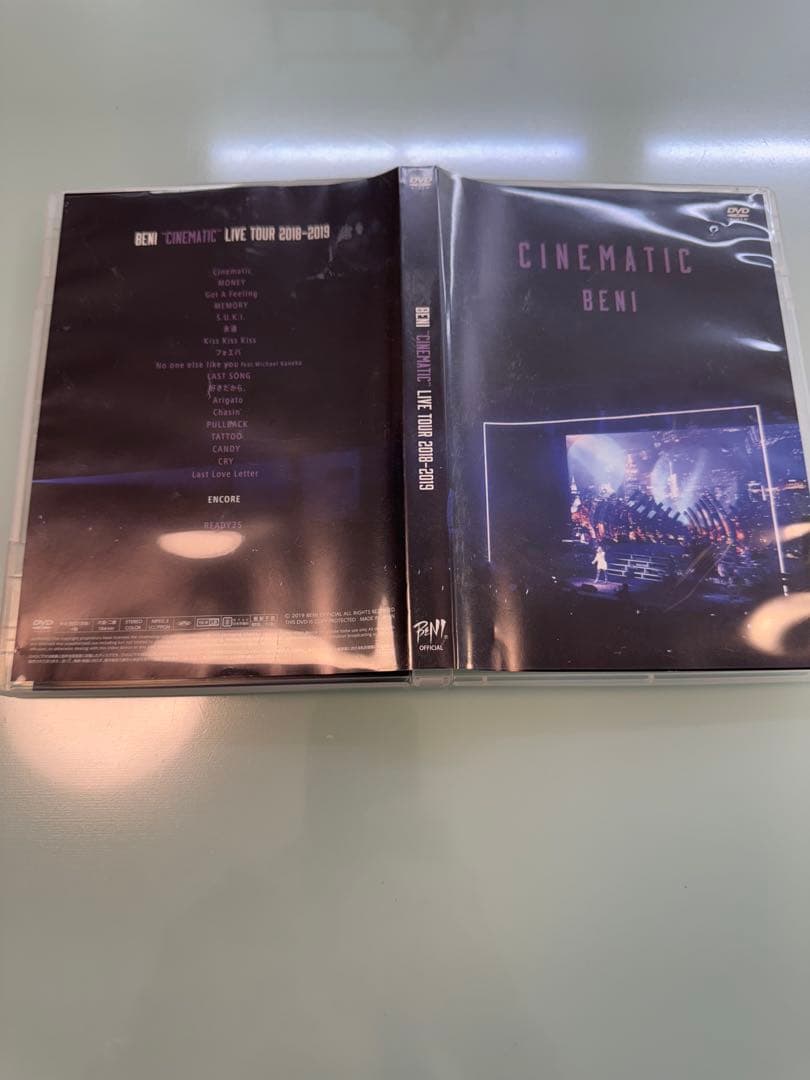 ミュージック BENI Live DVD 2018-2019
