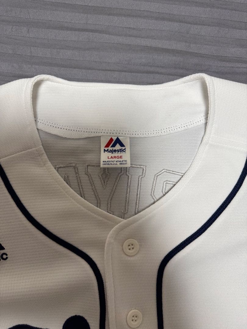 を*ん様 埼玉西武ライオンズ　栗山巧　マジェスティック　ユニフォーム Lサイズ