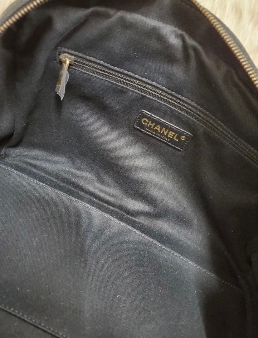 CHANEL キャビアスキン　2wayショルダーバッグ