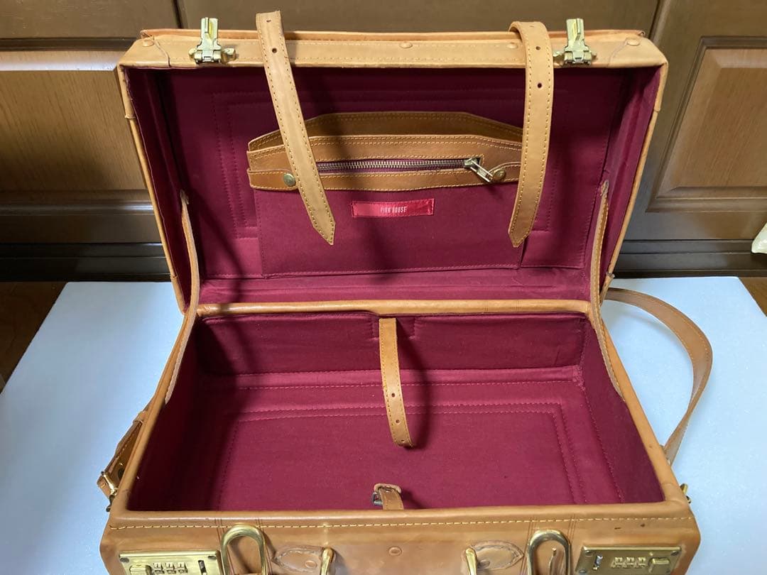 【未使用】ピンクハウス PINKHOUSE 非売品 オールレザー トランク