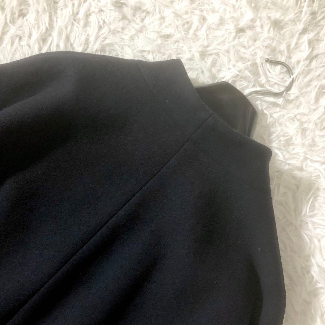 ジャーナルスタンダードレサージュ コクーンミドルコート ネイビー