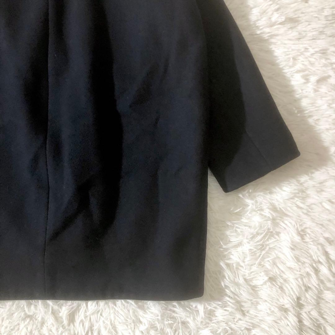 ジャーナルスタンダードレサージュ コクーンミドルコート ネイビー