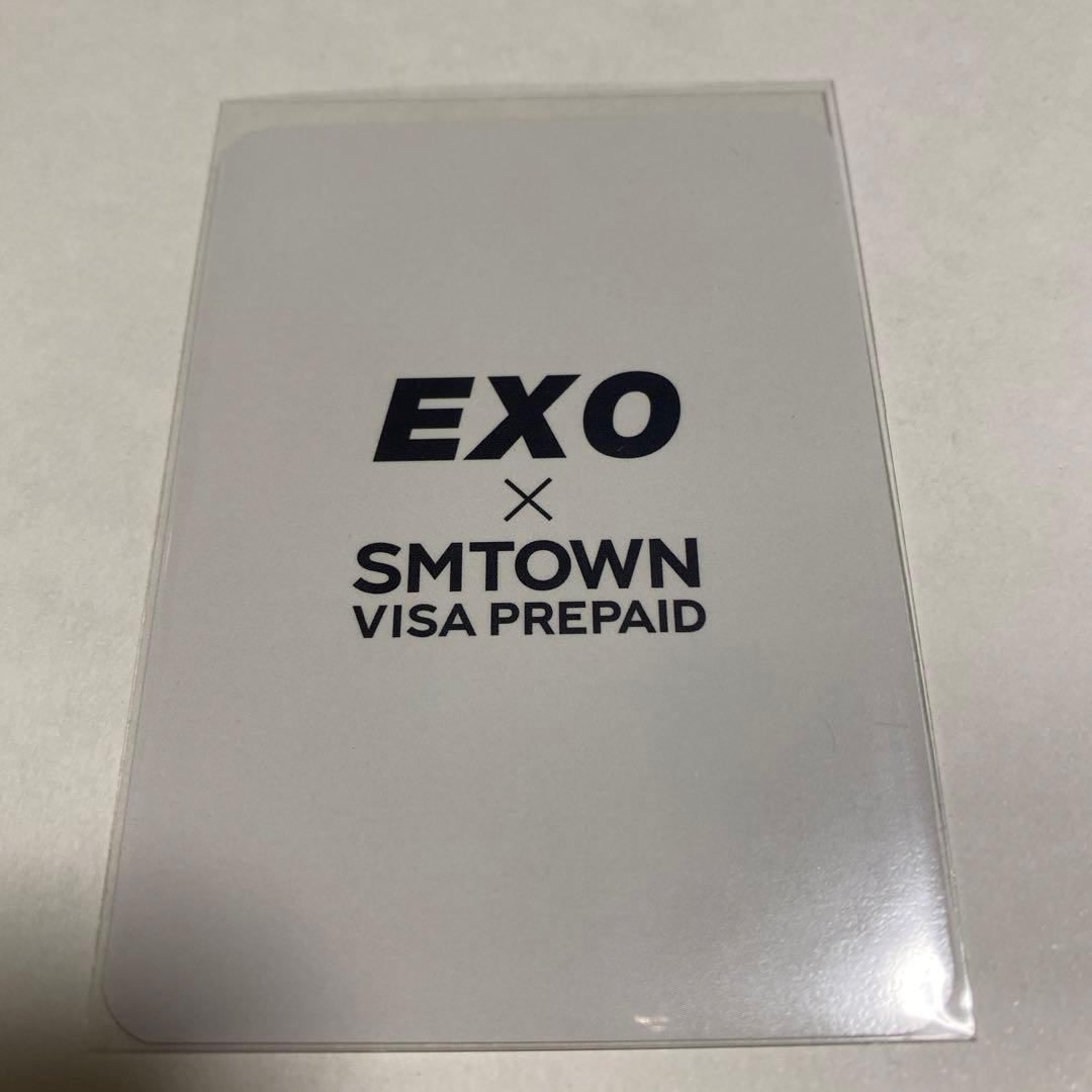 exo chen visa prepaid トレカ　チェン　カード　プリペイド