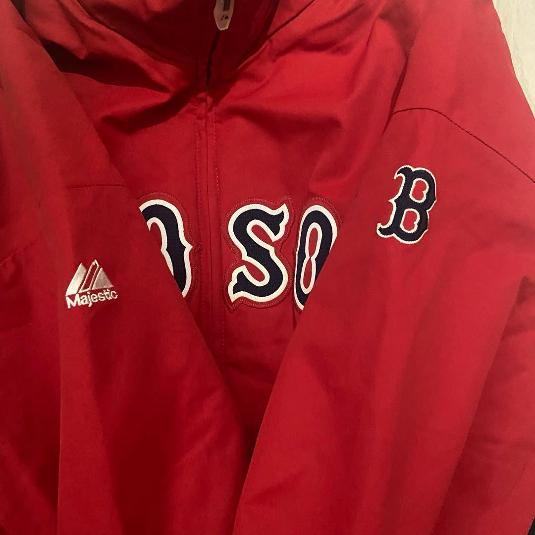 【新品未使用・タグ付き】majestic REDSOX スタジャン
