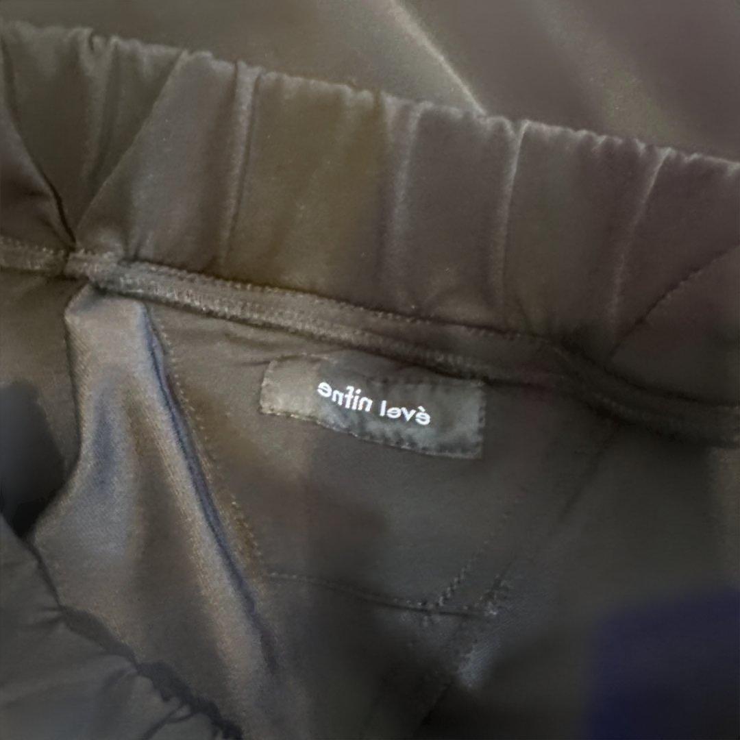 enfin leve メンズパンツ　ブラックS