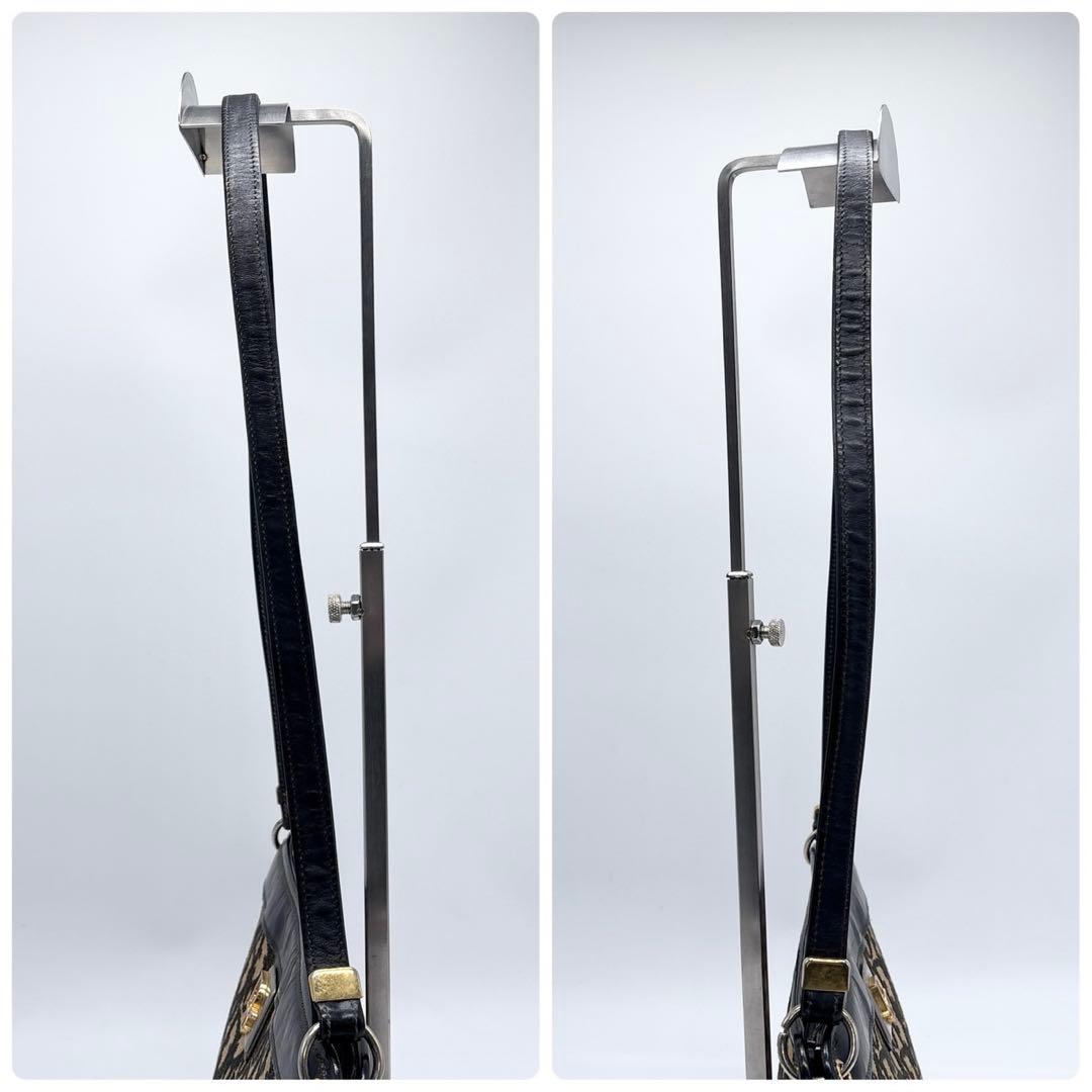 ディオール ショルダーバッグ トロッター 肩掛け レザー