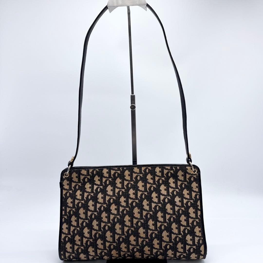 ディオール ショルダーバッグ トロッター 肩掛け レザー