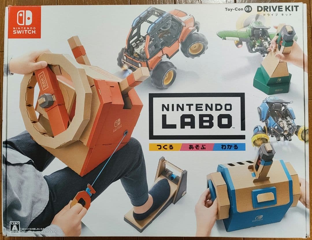 ニンテンドーラボトイコン 1 バラエティーキット 3 ドライブキット✨️美品✨️