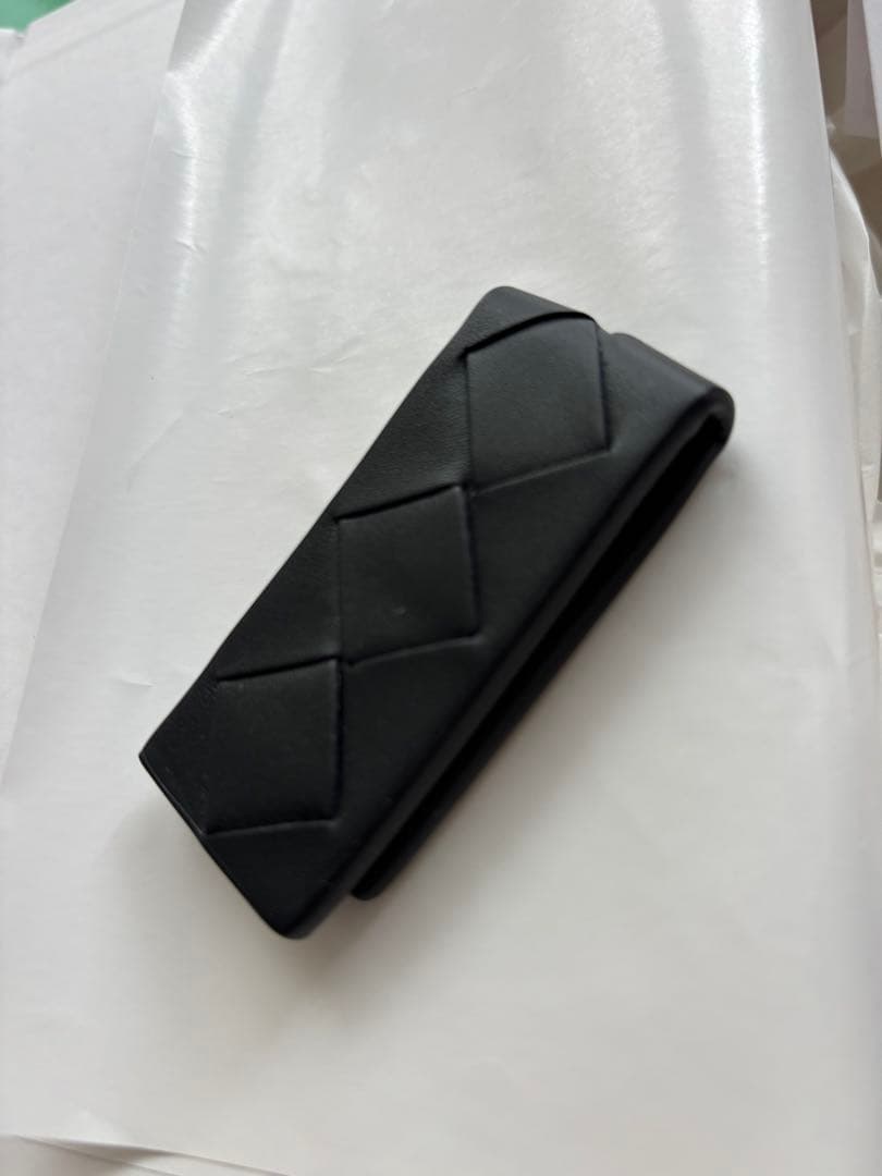 BOTTEGA VENETA ブラック マネークリップ　新品未使用　ラッピング有