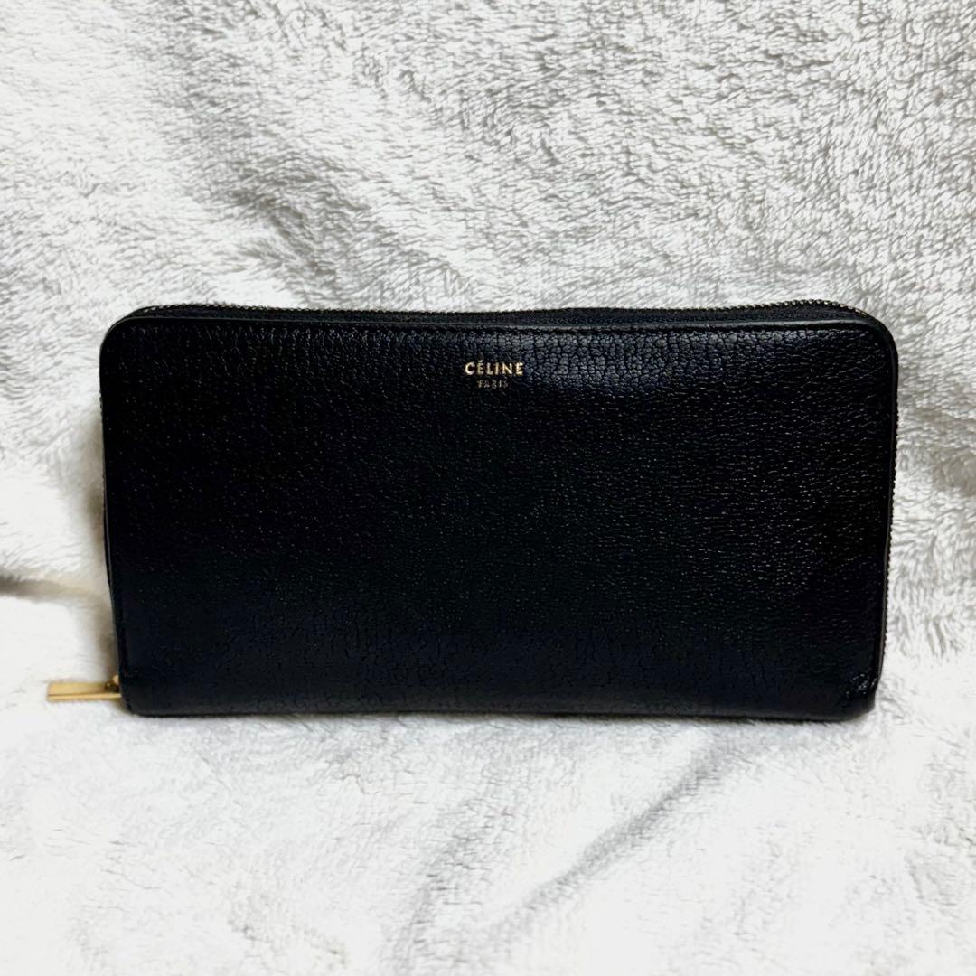 Celine セリーヌ　長財布　ブラック