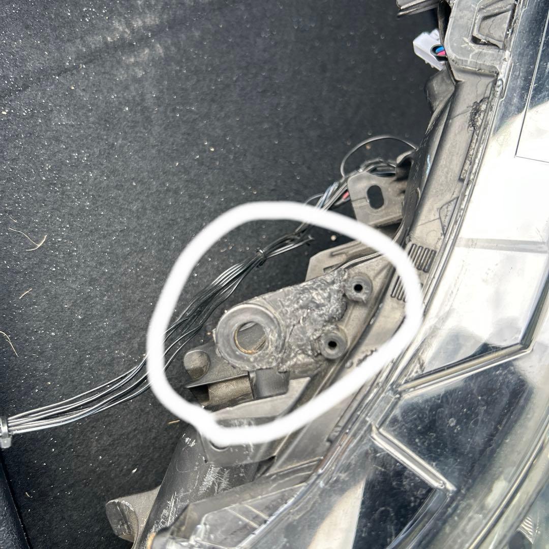 50プリウス イカリング 加工ヘッドライト