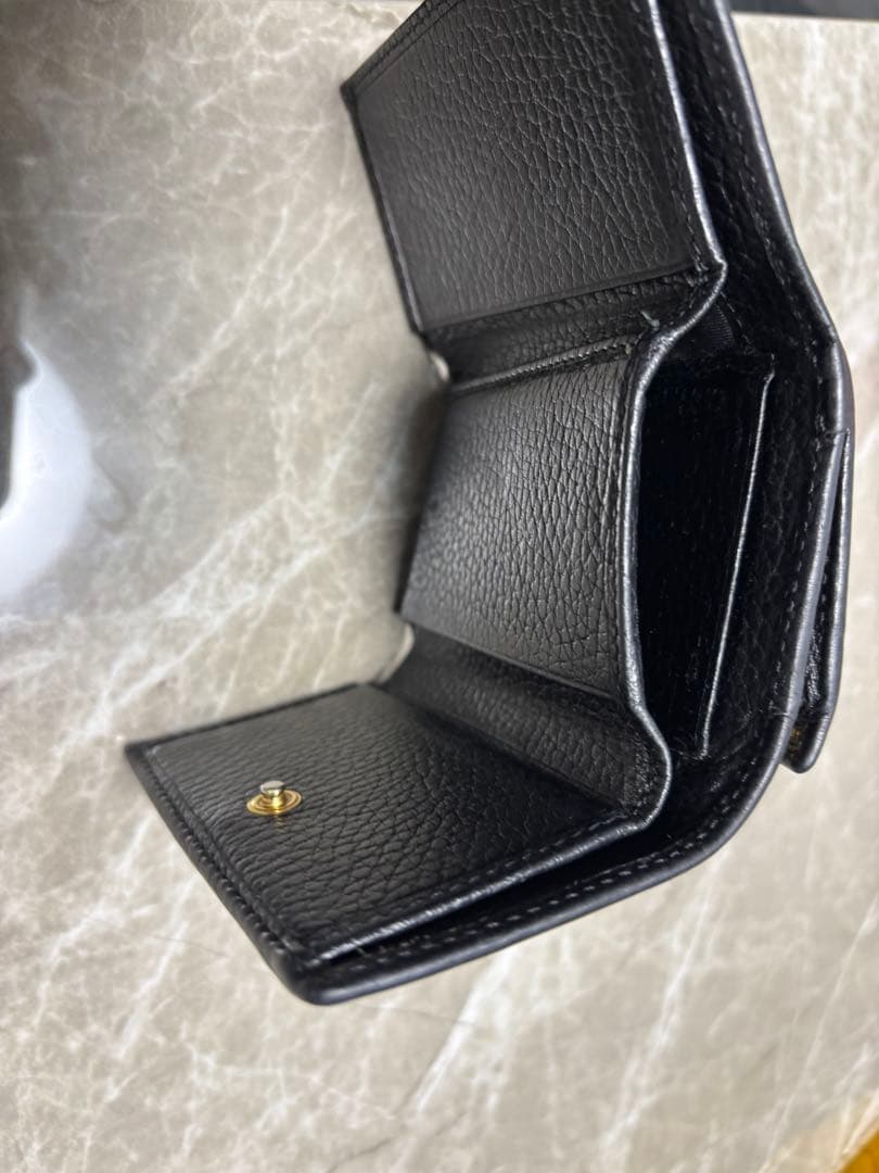 GUCCIロゴ 三つ折り財布