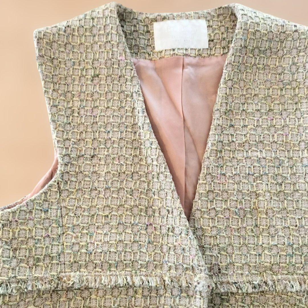 トゥモローランド　ballsey ボールジィ　ツイードジレ　23AW 66000