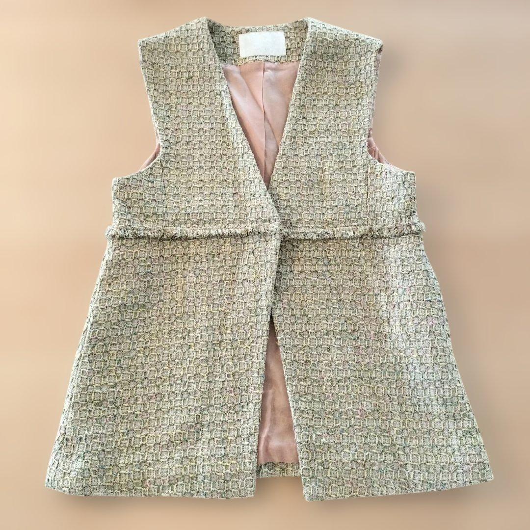 トゥモローランド　ballsey ボールジィ　ツイードジレ　23AW 66000