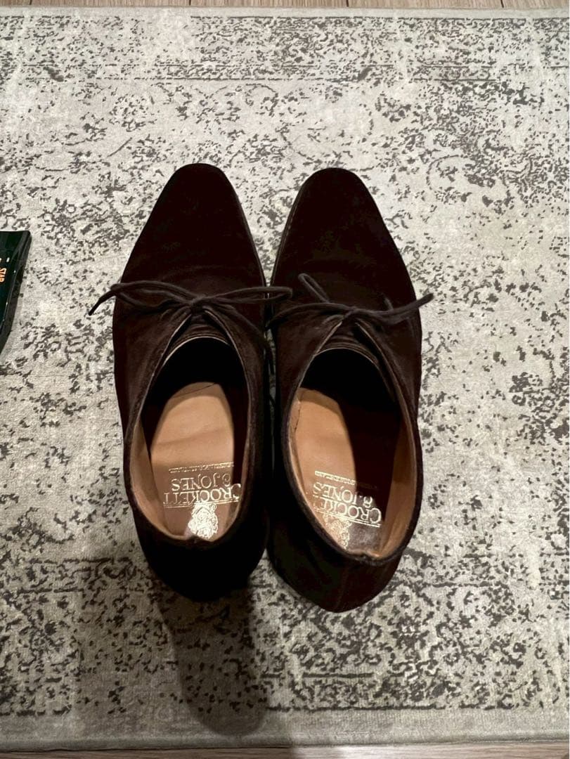 使用僅か極美品 #クロケットアンドジョーンズ #テッドベリー UK7.5E