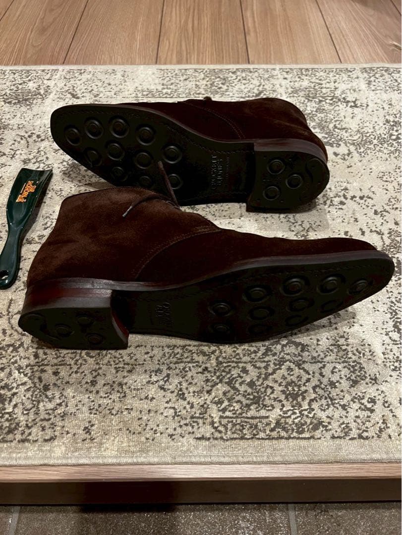 使用僅か極美品 #クロケットアンドジョーンズ #テッドベリー UK7.5E