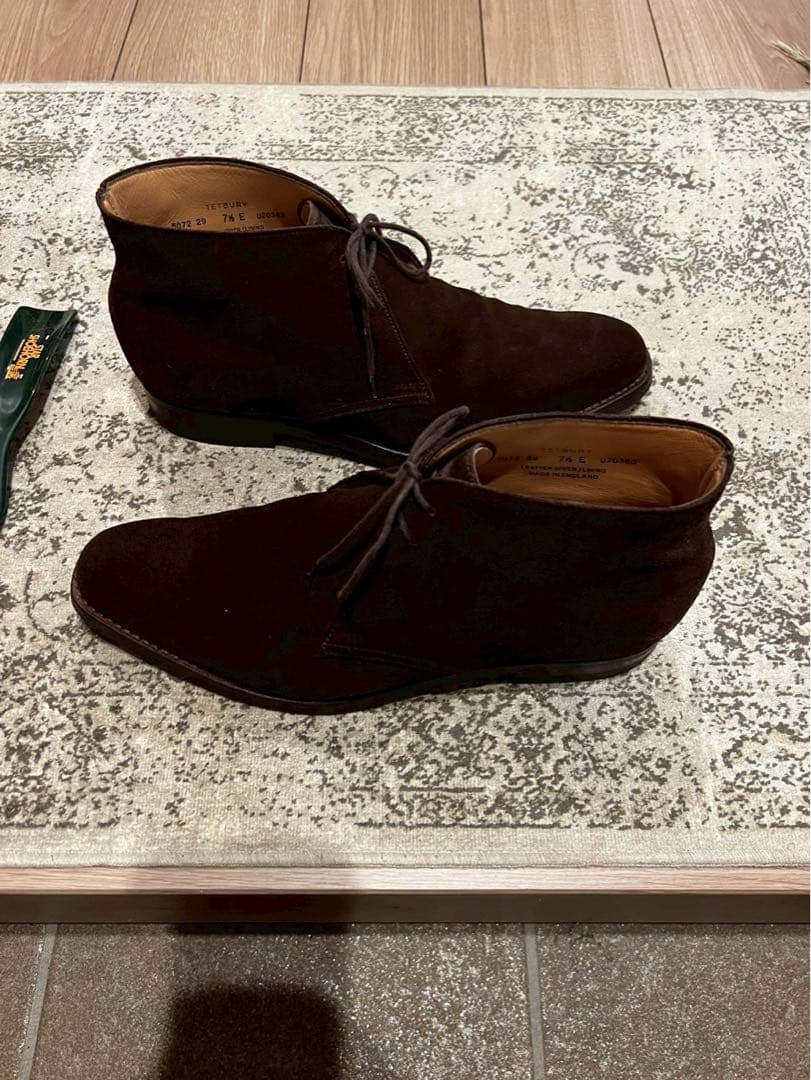 使用僅か極美品 #クロケットアンドジョーンズ #テッドベリー UK7.5E