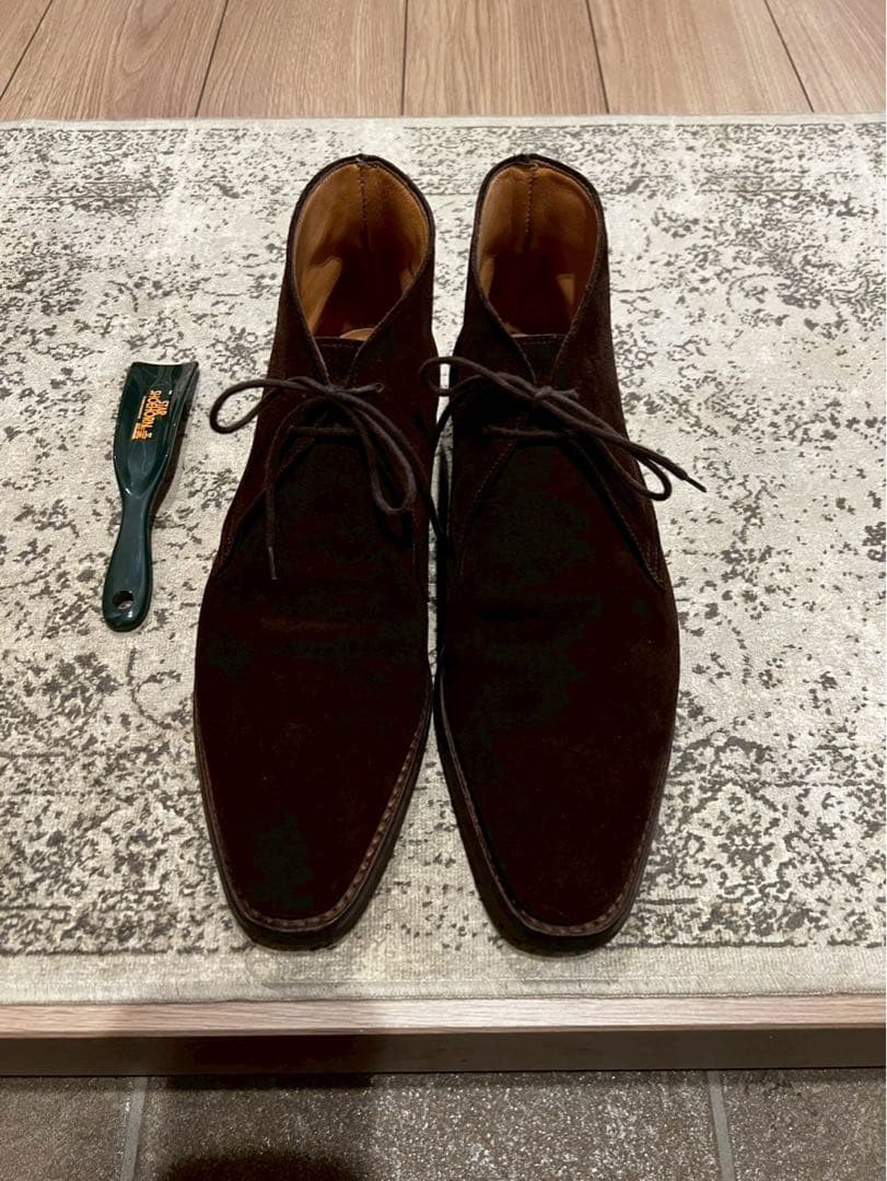 使用僅か極美品 #クロケットアンドジョーンズ #テッドベリー UK7.5E