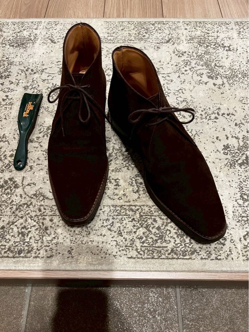 使用僅か極美品 #クロケットアンドジョーンズ #テッドベリー UK7.5E