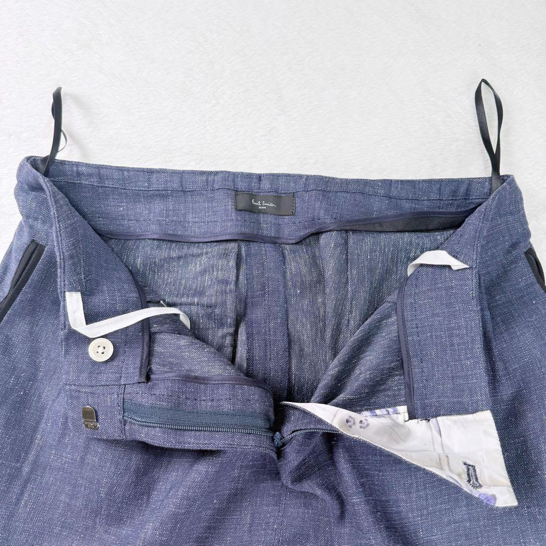 【新品同様】ポールスミス セットアップ 裏地花柄 大きいサイズ ブルー 42
