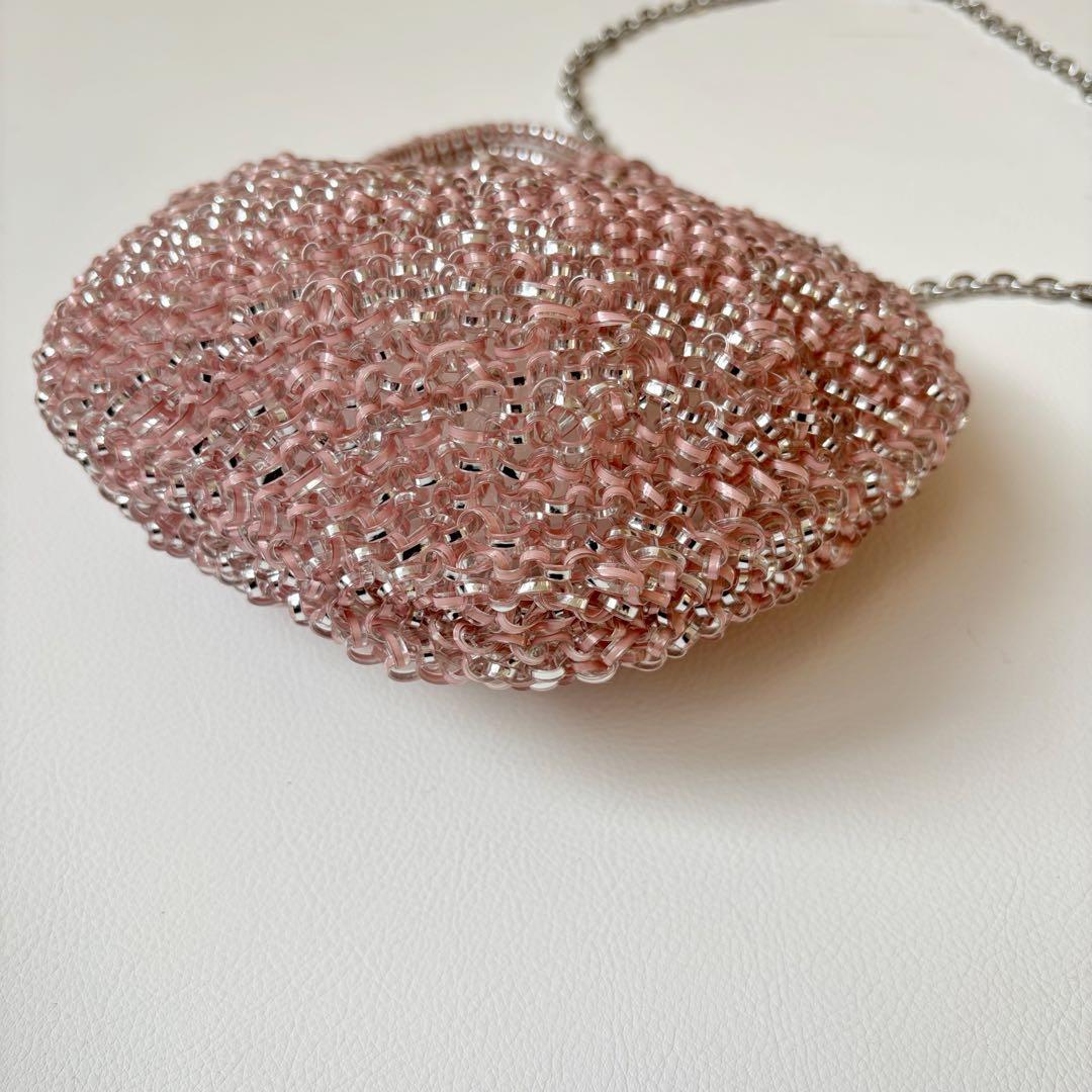 現行品　アンテプリマ　クオーリ　フラミンゴシルバー　2way チェーン付き