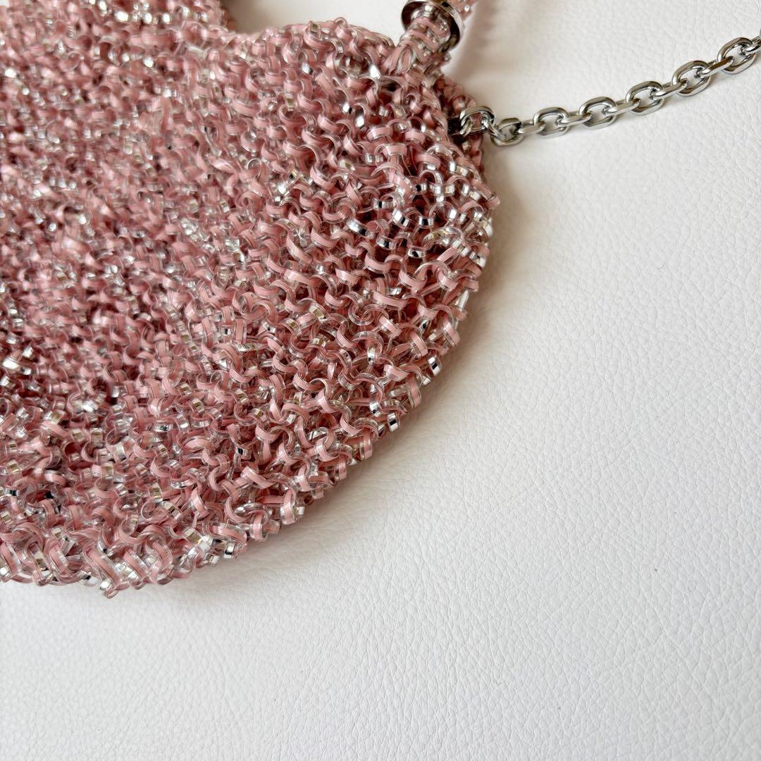 現行品　アンテプリマ　クオーリ　フラミンゴシルバー　2way チェーン付き