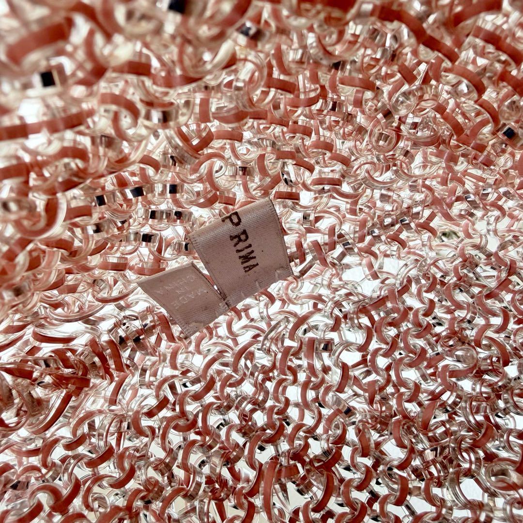 現行品　アンテプリマ　クオーリ　フラミンゴシルバー　2way チェーン付き