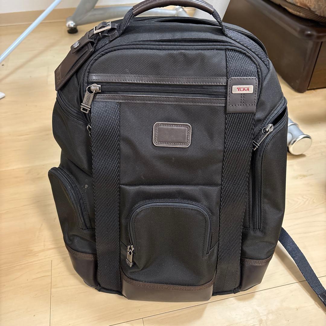 TUMI ブラック　リュック　バックパック