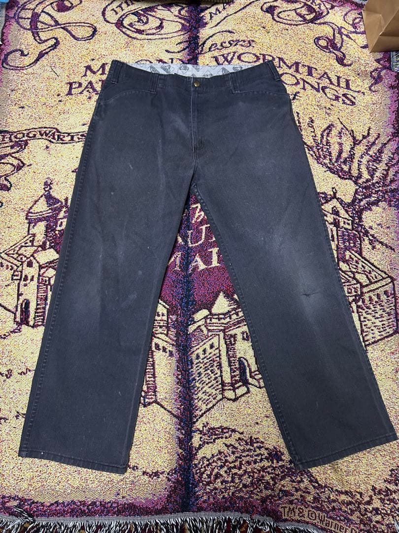 【BEN DAVIS 】ダークグレーフリスコパンツ　90s 00s