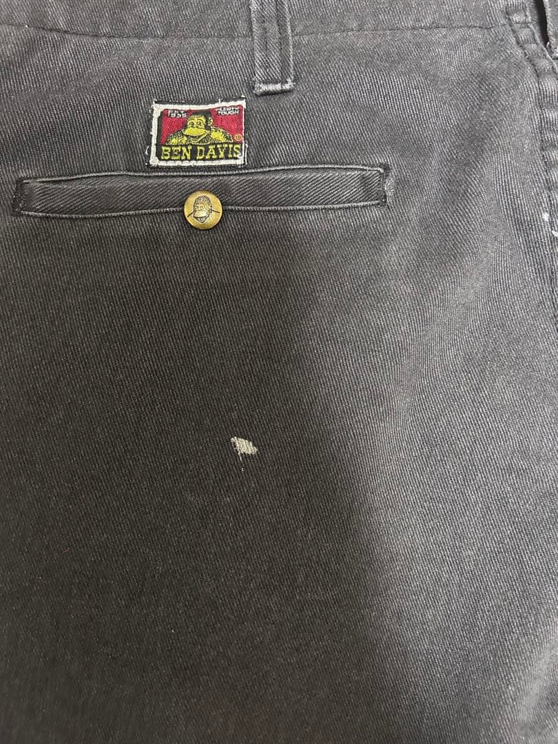 【BEN DAVIS 】ダークグレーフリスコパンツ　90s 00s