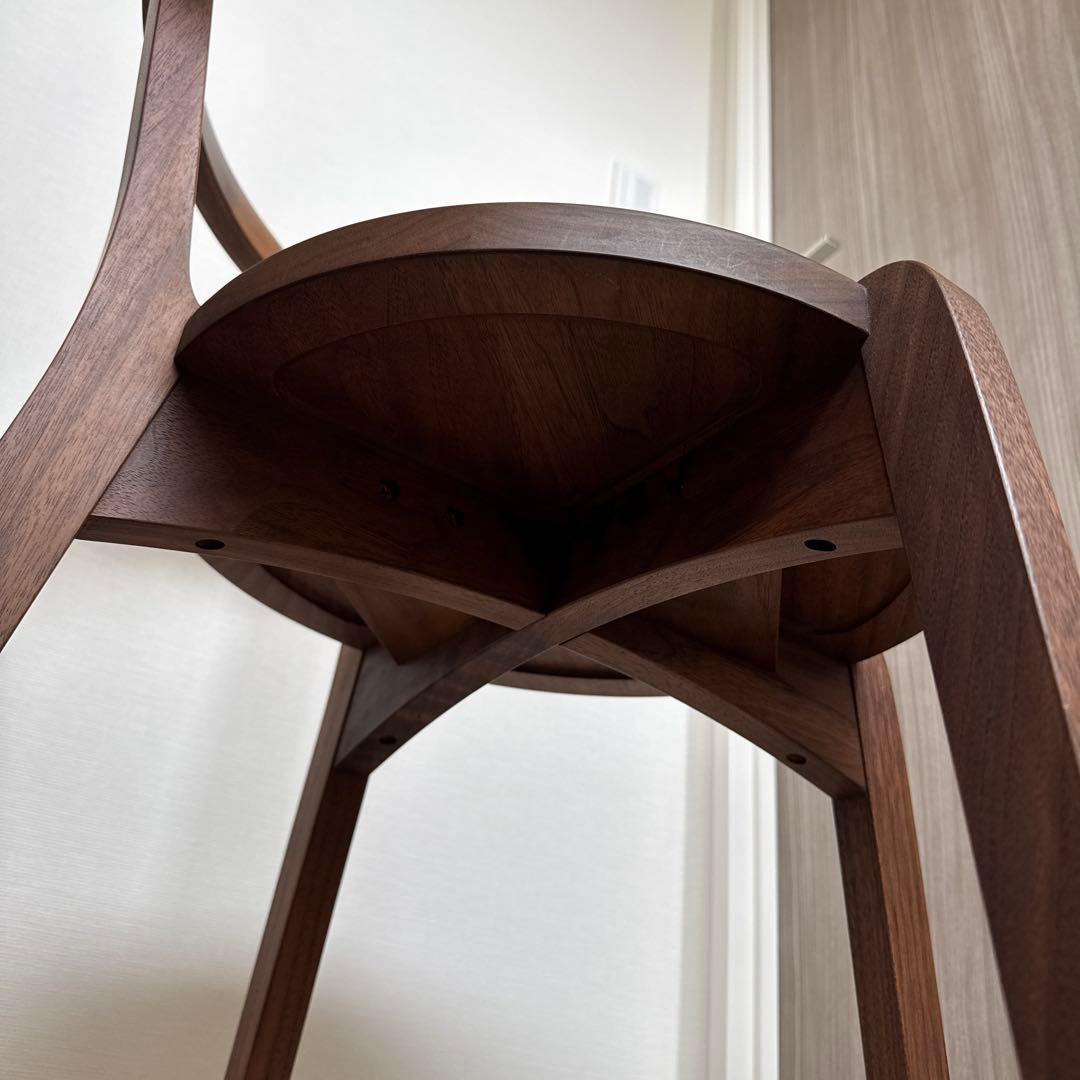 【美品】HIRASHIMA チェア　ウォールナット
